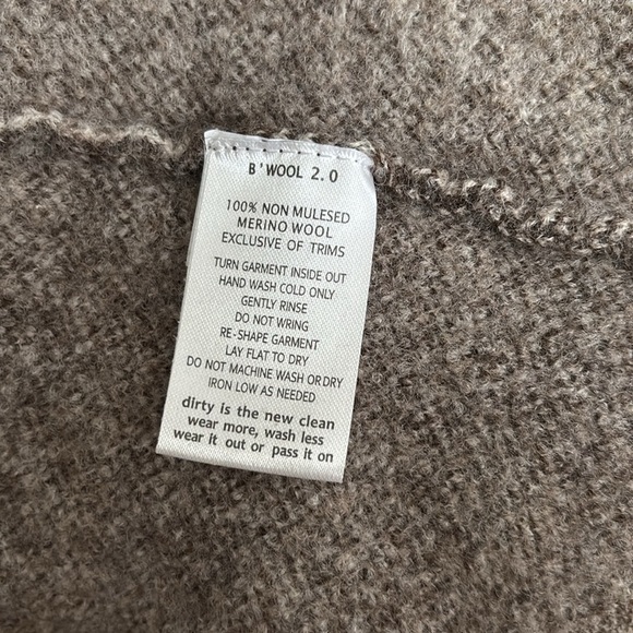TOAD & CO, 100% Merino Merritt Open Front Hoodie, XS - Picture 7 of 9